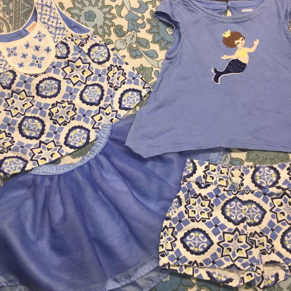 4pc bundle! Gymboree girls 12-18 18-24 mo tutu